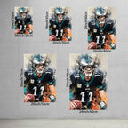 Carson Wentz Celebrity Sports Art Poster School Dining Room Decoration 5 Canvas Wall Art Poster Decor Gift