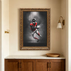 Calvin Ridley Art Sports Decorative Poster School Dormitory 6 Canvas Wall Art Poster Decor Gift
