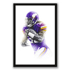Dalvin Cook Art Sports Decorative Poster School Dormitory 9 Canvas Wall Art Poster Decor Gift