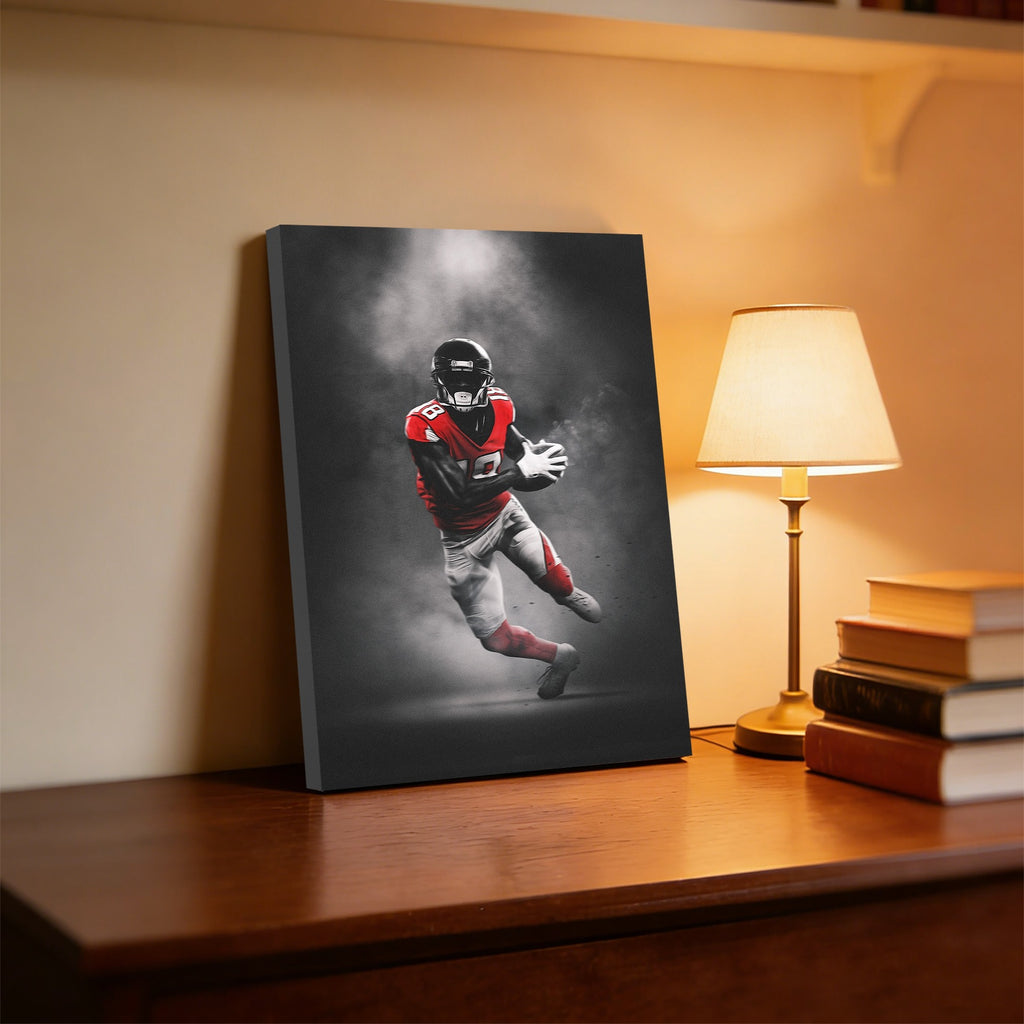 Calvin Ridley Art Sports Decorative Poster School Dormitory 6 Canvas Wall Art Poster Decor Gift