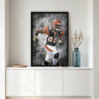 Chad Johnson Celebrity Sports Art Poster School Dining Room Decoration 4 Canvas Wall Art Poster Decor Gift
