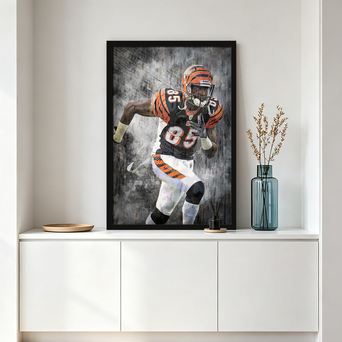 Chad Johnson Celebrity Sports Art Poster School Dining Room Decoration 4 Canvas Wall Art Poster Decor Gift