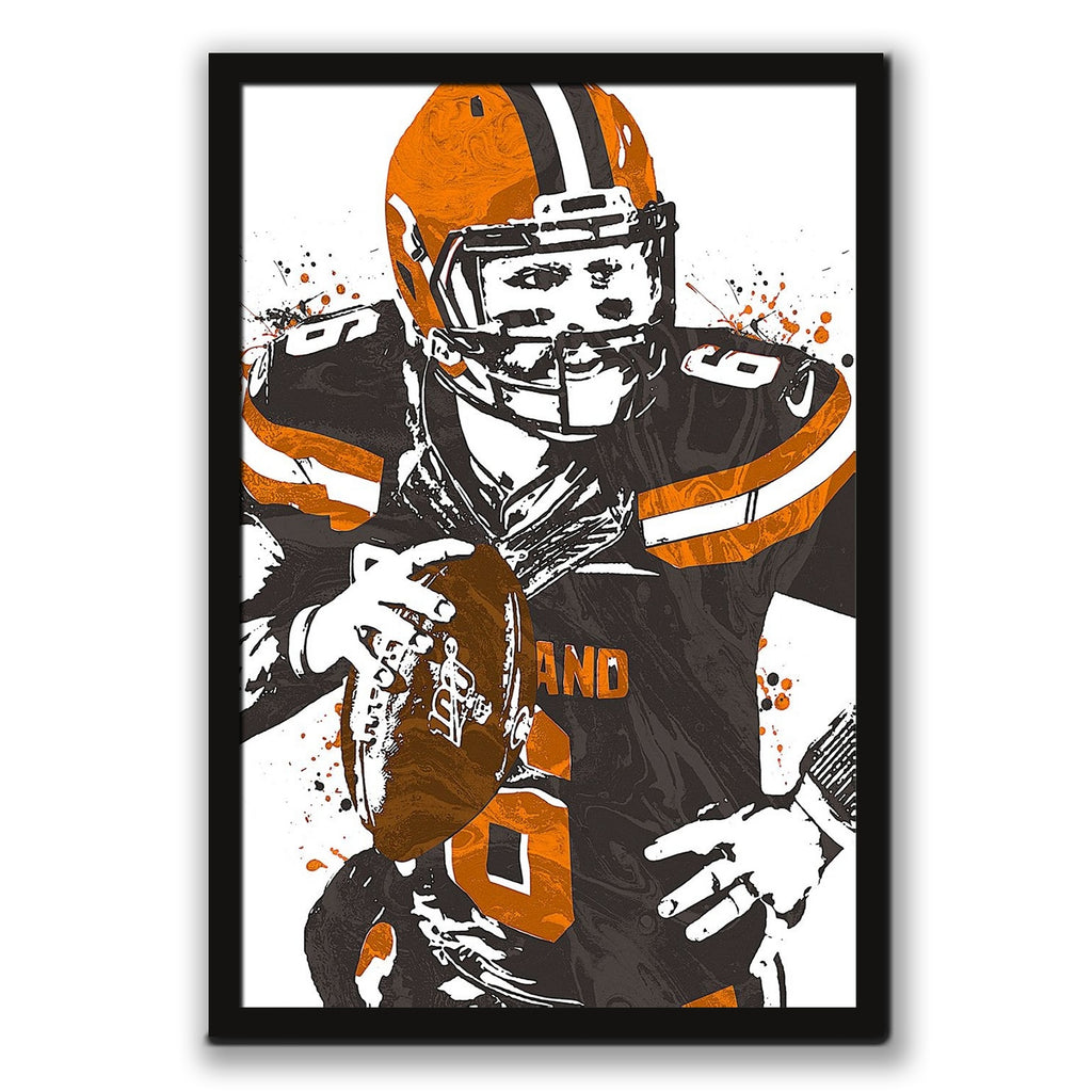 Baker Mayfield Art Poster 1 Canvas Wall Art Poster Decor Gift