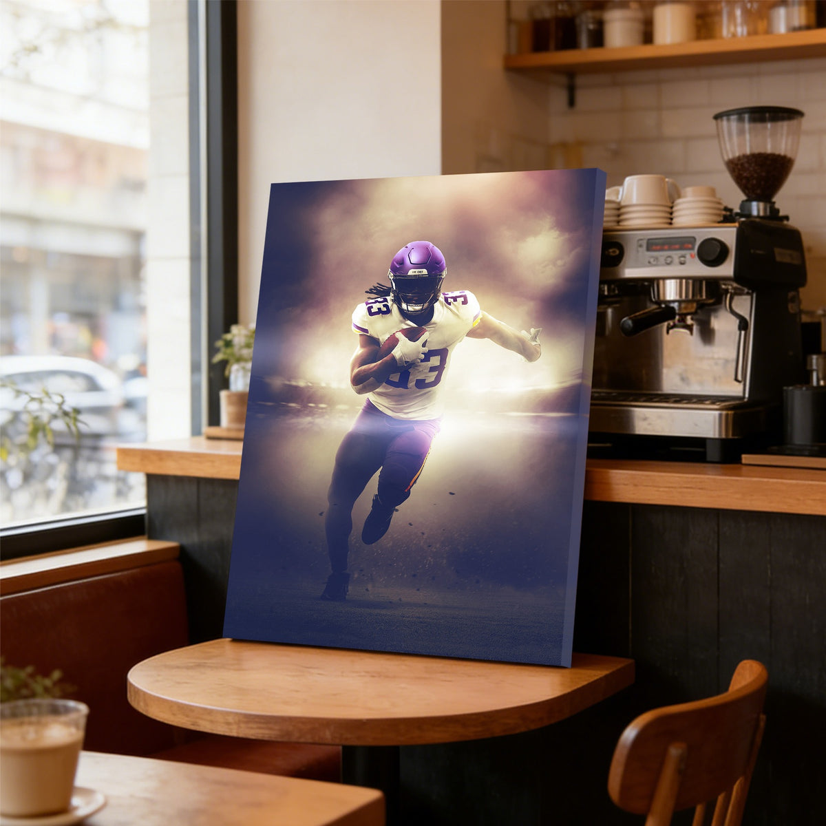 Dalvin Cook Art Sports Decorative Poster School Dormitory 7 Canvas Wall Art Poster Decor Gift