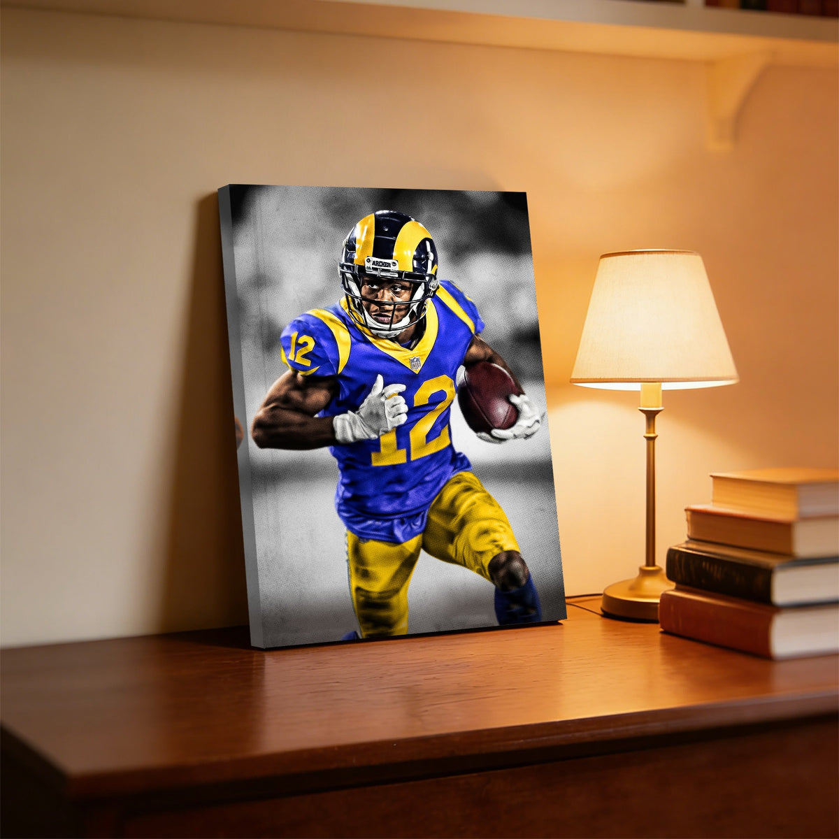 Brandin Cooks Art Sports Decorative Poster School Dormitory 5 Canvas Wall Art Poster Decor Gift