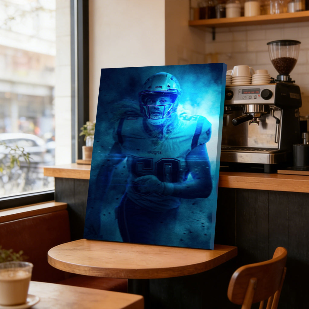 Chase Winovich Art Sports Decorative Poster School Dormitory 9 Canvas Wall Art Poster Decor Gift