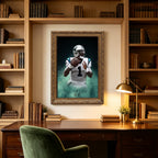 Cam Newton Celebrity Sports Art Poster School Dining Room Decoration 4 Canvas Wall Art Poster Decor Gift