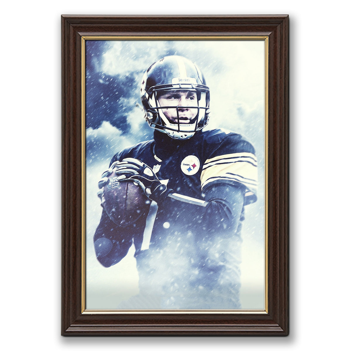 Ben Roethlisberger Art Sports Decorative Poster School Dormitory 1 Canvas Wall Art Poster Decor Gift