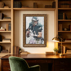 Carson Wentz Celebrity Sports Art Poster School Dining Room Decoration 8 Canvas Wall Art Poster Decor Gift