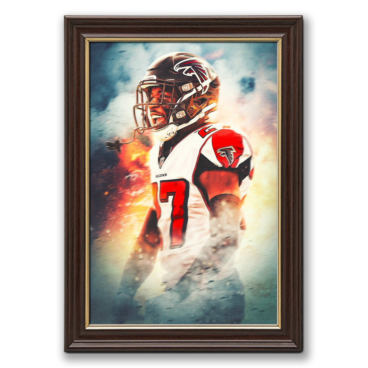 Damontae Kazee Art Sports Decorative Poster School Dormitory 5 Canvas Wall Art Poster Decor Gift