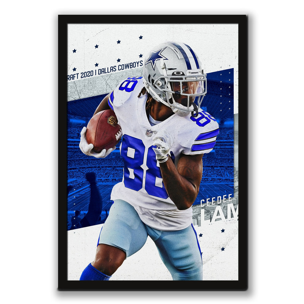 CeeDee Lamb Celebrity Sports Art Poster School Dining Room Decoration 8 Canvas Wall Art Poster Decor Gift