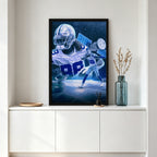 CeeDee Lamb Sports Celebrity Art Deco Poster 1 Canvas Wall Art Poster Decor Gift