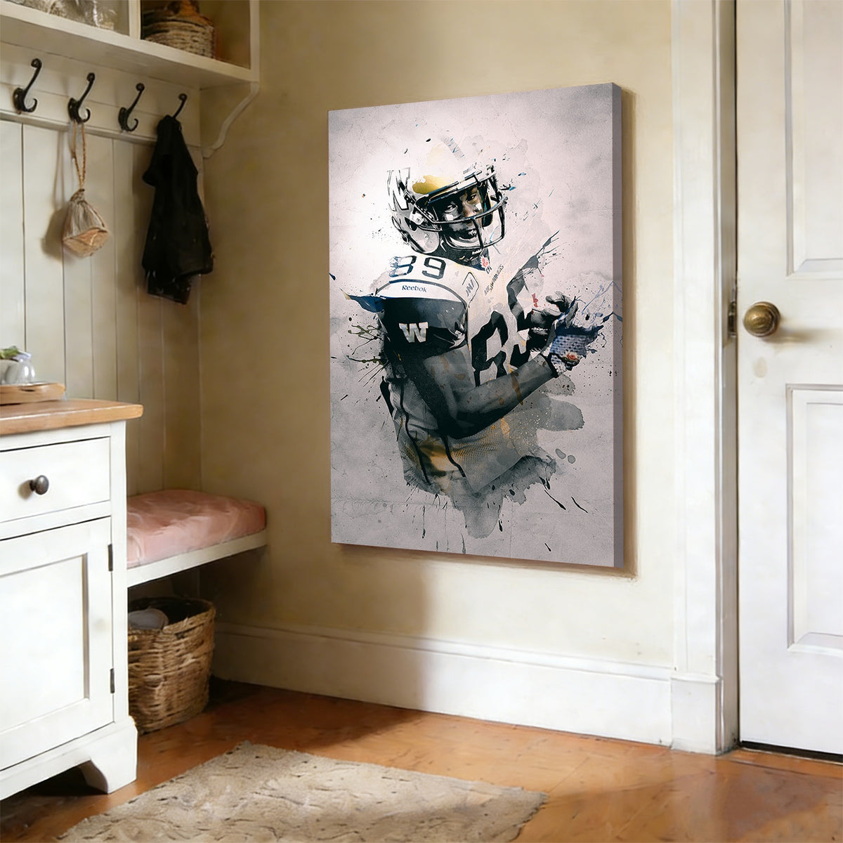 Clarence Denmark Art Sports Decorative Poster School Dormitory 7 Canvas Wall Art Poster Decor Gift