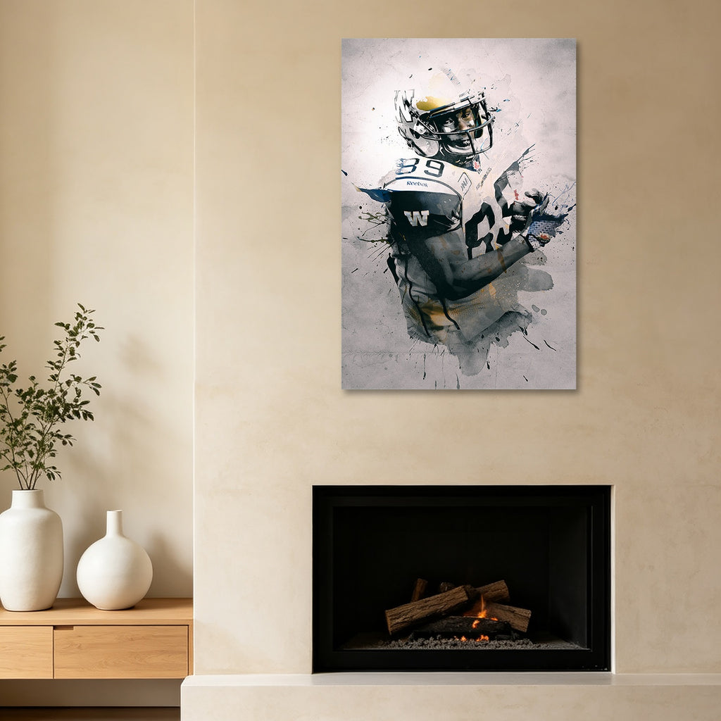 Clarence Denmark Art Sports Decorative Poster School Dormitory 7 Canvas Wall Art Poster Decor Gift