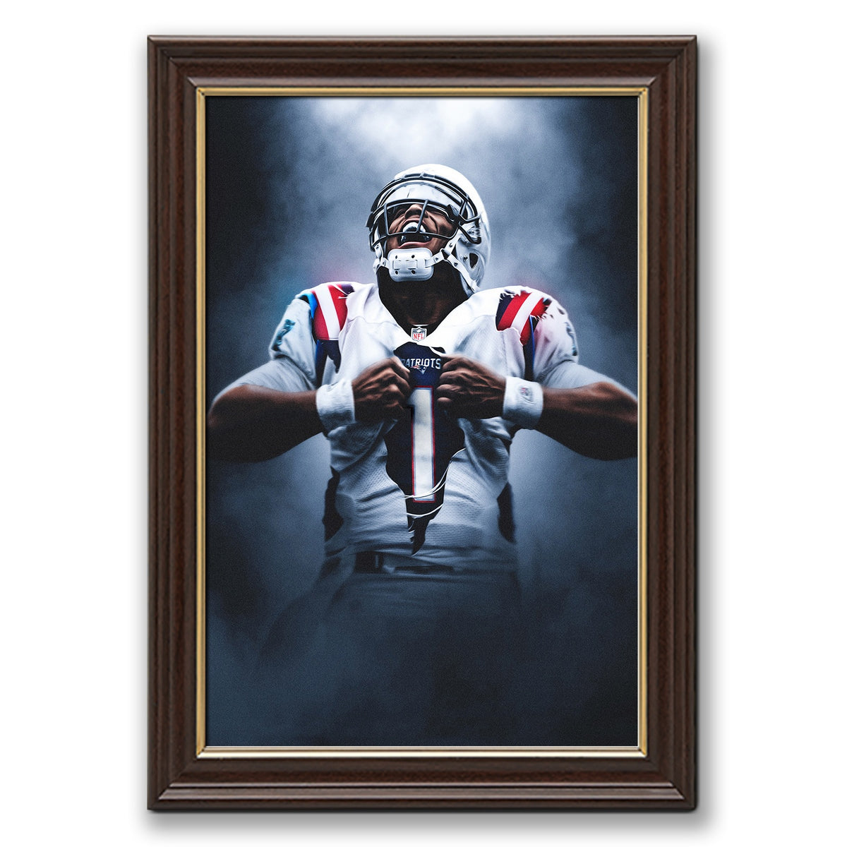 Cam Newton Art Sports Decorative Poster School Dormitory 7 Canvas Wall Art Poster Decor Gift