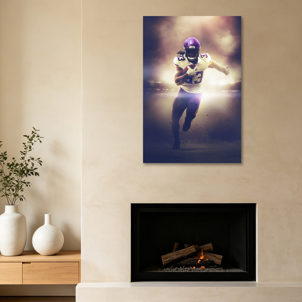Dalvin Cook Art Sports Decorative Poster School Dormitory 7 Canvas Wall Art Poster Decor Gift
