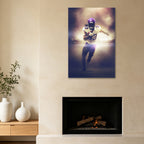 Dalvin Cook Art Sports Decorative Poster School Dormitory 7 Canvas Wall Art Poster Decor Gift