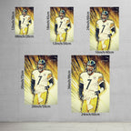 Ben Roethlisberger Celebrity Sports Art Poster School Dining Room Decoration 5 Canvas Wall Art Poster Decor Gift