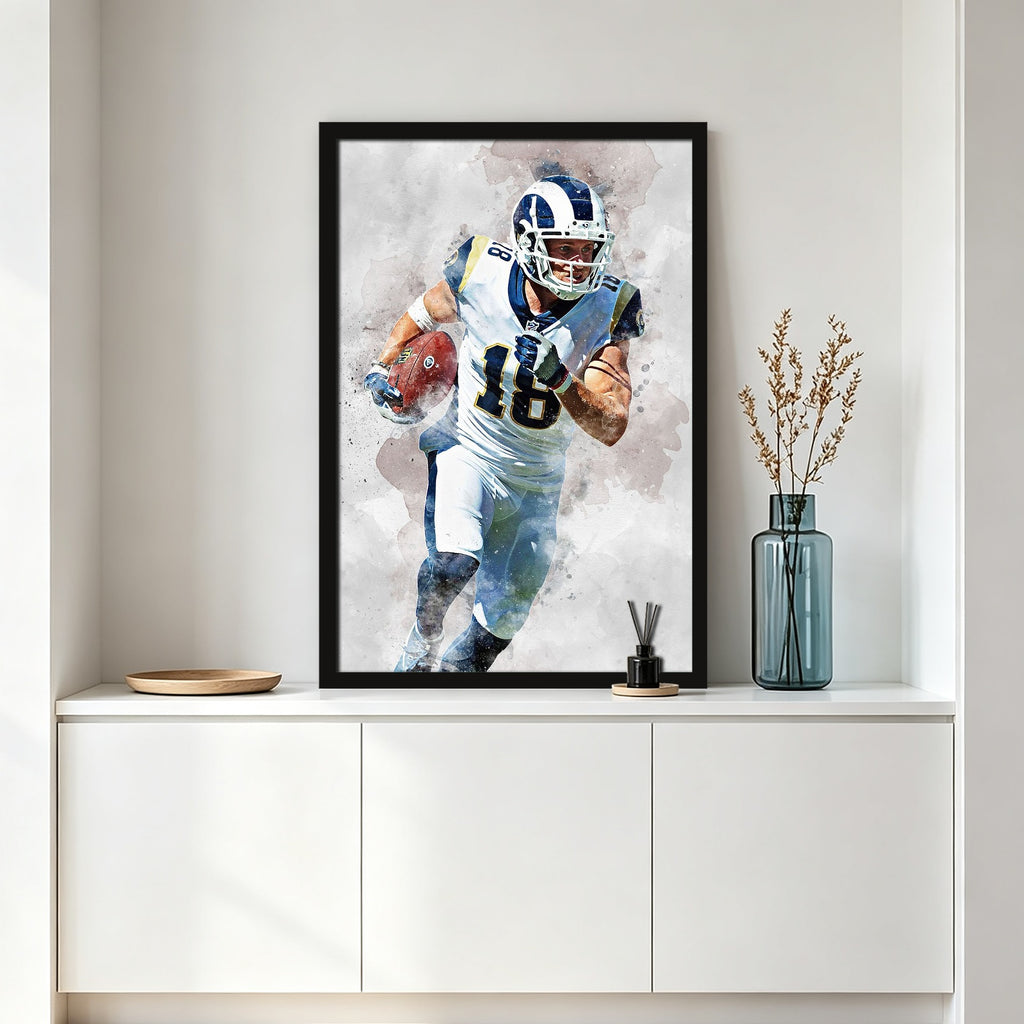 Cooper Kupp Celebrity Sports Art Poster School Dining Room Decoration 7 Canvas Wall Art Poster Decor Gift