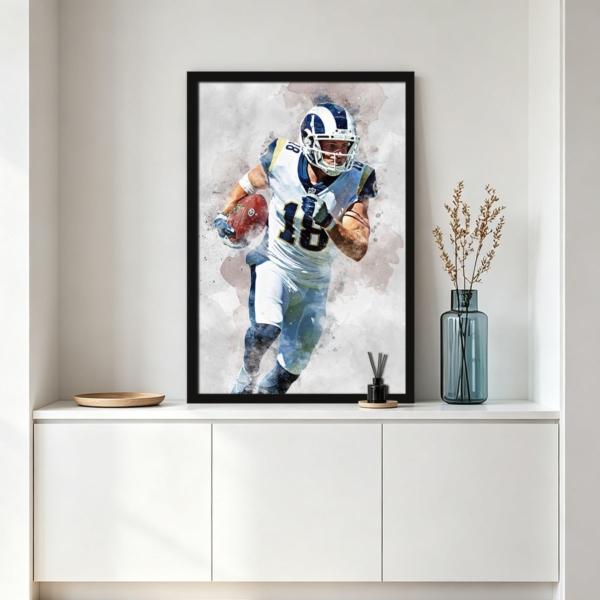 Cooper Kupp Celebrity Sports Art Poster School Dining Room Decoration 7 Canvas Wall Art Poster Decor Gift