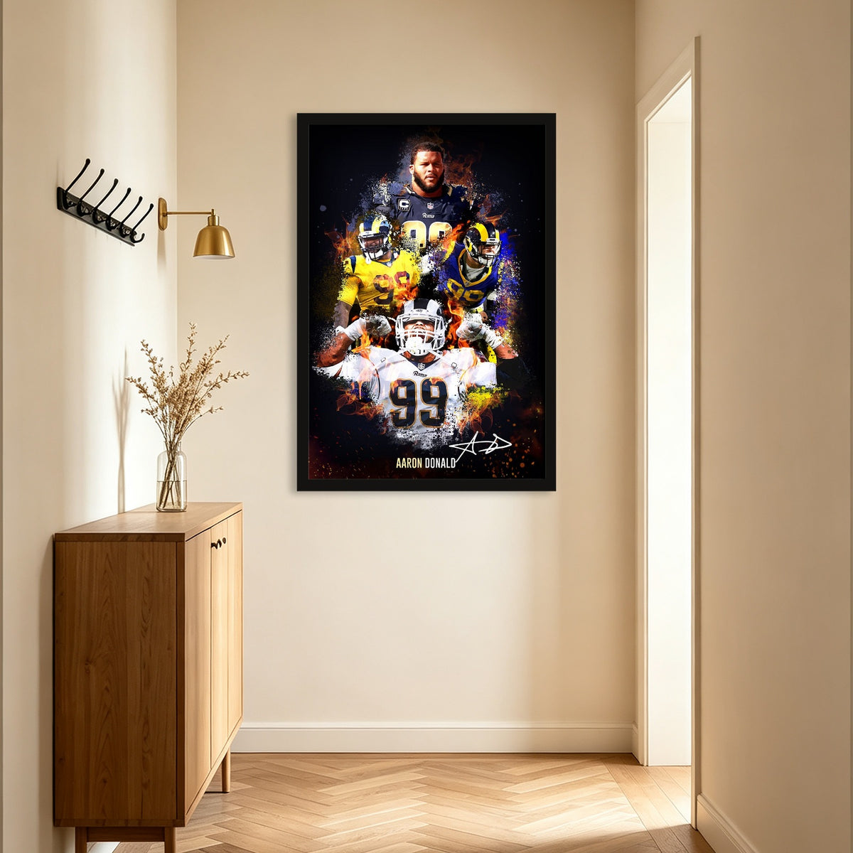 Bobby Wagner Celebrity Sports Art Poster School Dining Room Decoration 2 Canvas Wall Art Poster Decor Gift