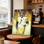 Ben Roethlisberger Celebrity Sports Art Poster School Dining Room Decoration 5 Canvas Wall Art Poster Decor Gift