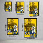 Cooper Kupp Sports Decoration Poster 4 Canvas Wall Art Poster Decor Gift