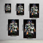 Bobby Wagner Celebrity Sports Art Poster School Dining Room Decoration 9 Canvas Wall Art Poster Decor Gift
