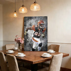 Chad Johnson Celebrity Sports Art Poster School Dining Room Decoration 4 Canvas Wall Art Poster Decor Gift