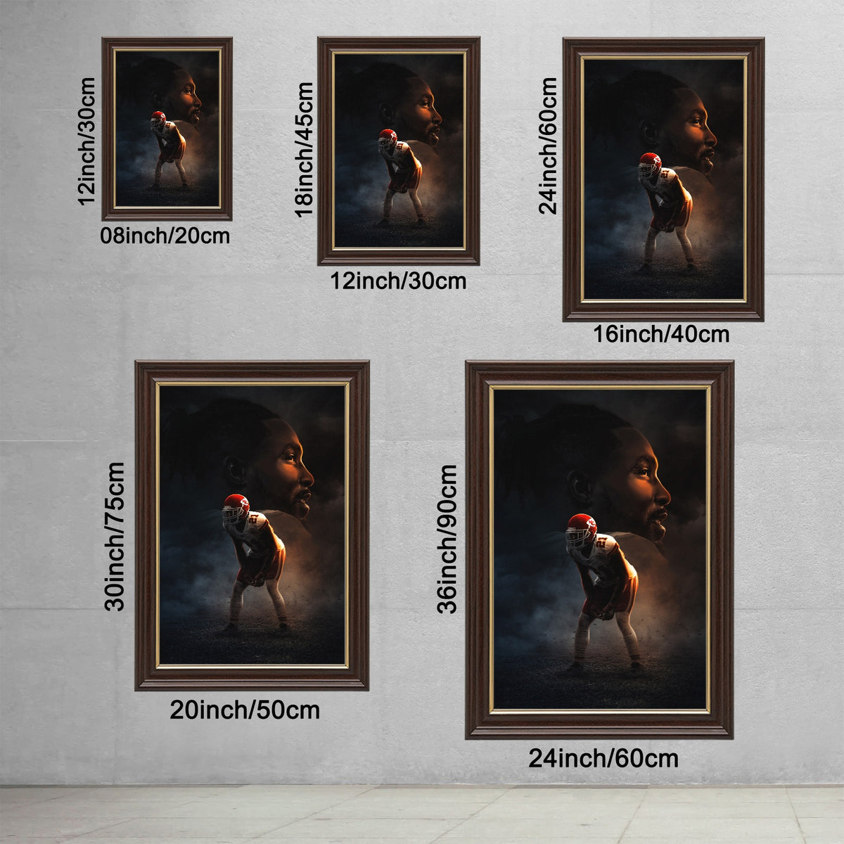 Bashaud Breeland Art Sports Decorative Poster School Dormitory 2 Canvas Wall Art Poster Decor Gift