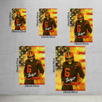 Baker Mayfield Sports Celebrity Art Deco Poster 4 Canvas Wall Art Poster Decor Gift