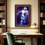 Dak Prescott Sports Celebrity Art Deco Poster 1 Canvas Wall Art Poster Decor Gift