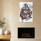 Calvin Ridley Austin Hooper Mohamed Sanu Sr Matt Ryan Celebrity Sports Art Poster School Dining Room Decoration 2 Canvas Wall Art Poster Decor Gift
