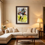 Brian Dawkins Art Poster 2 Canvas Wall Art Poster Decor Gift