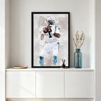 Cam Newton Celebrity Sports Art Poster School Dining Room Decoration 1 Canvas Wall Art Poster Decor Gift