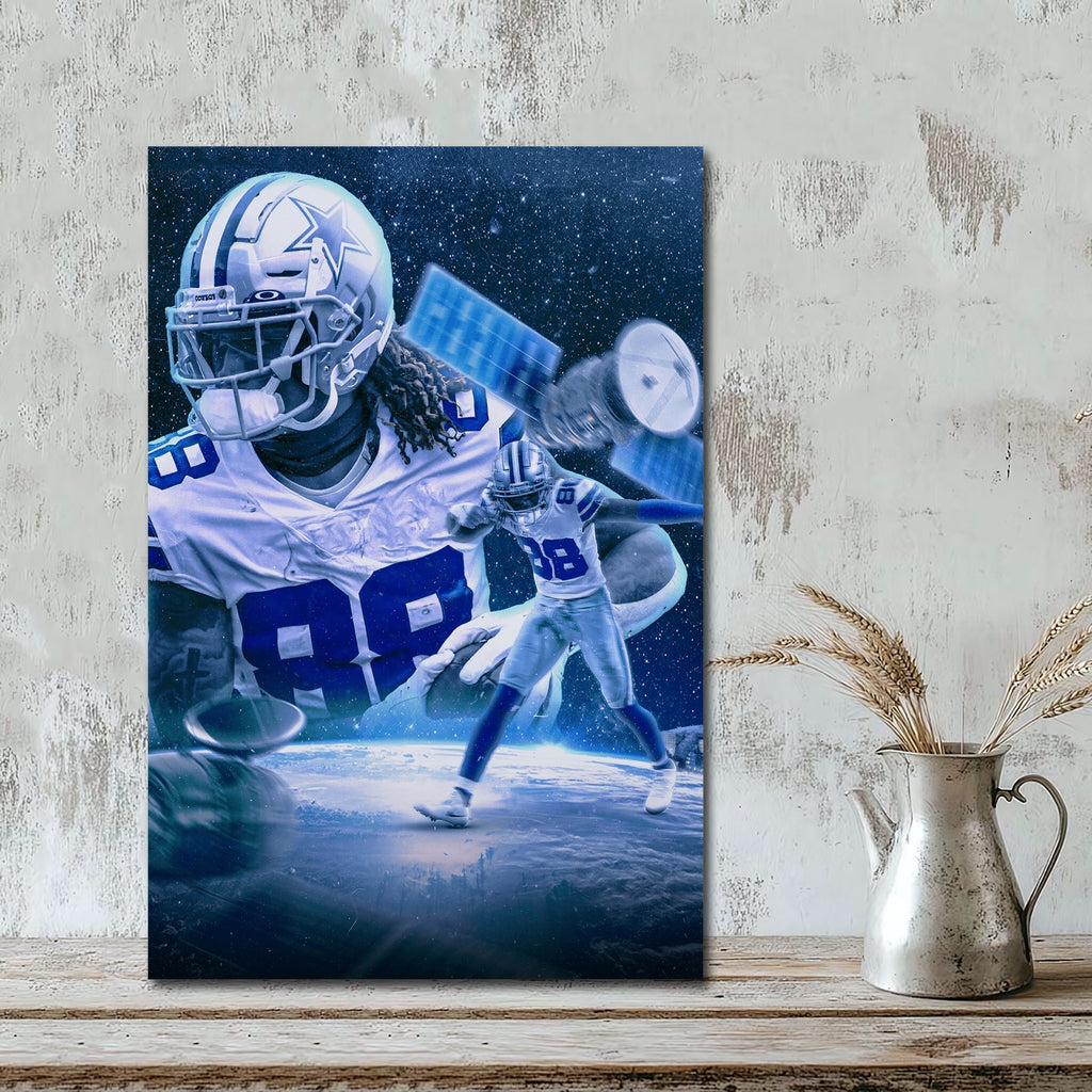 CeeDee Lamb Sports Celebrity Art Deco Poster 1 Canvas Wall Art Poster Decor Gift