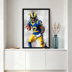 Brandin Cooks Celebrity Sports Art Poster School Dining Room Decoration 6 Canvas Wall Art Poster Decor Gift