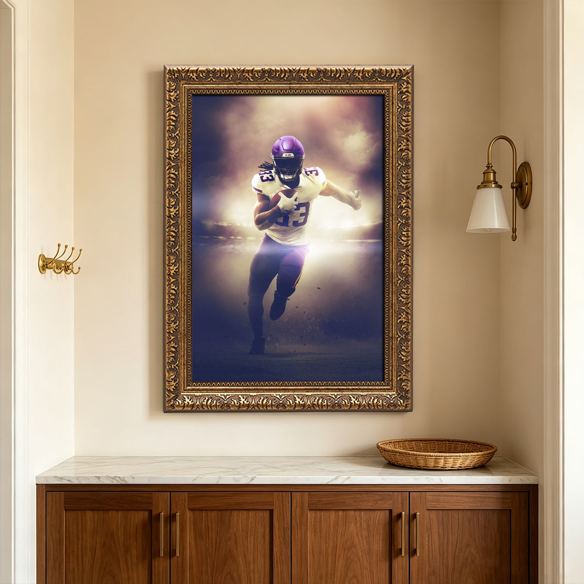 Dalvin Cook Art Sports Decorative Poster School Dormitory 7 Canvas Wall Art Poster Decor Gift