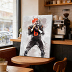 Baker Mayfield Celebrity Sports Art Poster School Dining Room Decoration 6 Canvas Wall Art Poster Decor Gift