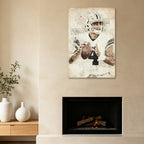 Dak Prescott Sports Celebrity Art Deco Poster 4 Canvas Wall Art Poster Decor Gift