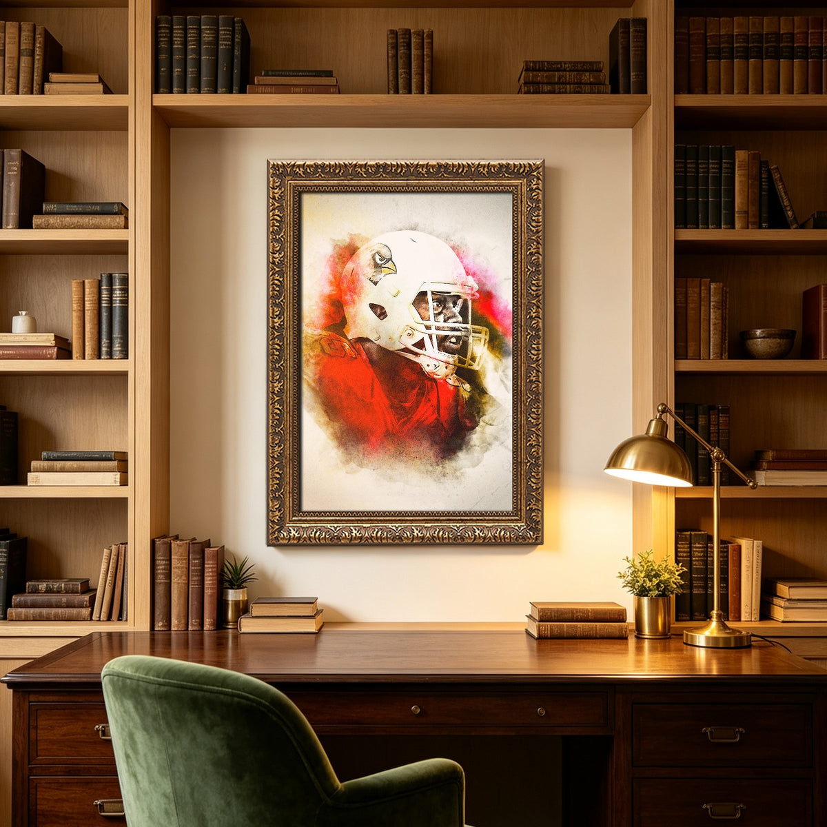 Chandler Jones Art Sports Decorative Poster School Dormitory 5 Canvas Wall Art Poster Decor Gift