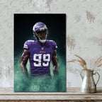 Danielle Hunter Celebrity Sports Art Poster School Dining Room Decoration 7 Canvas Wall Art Poster Decor Gift