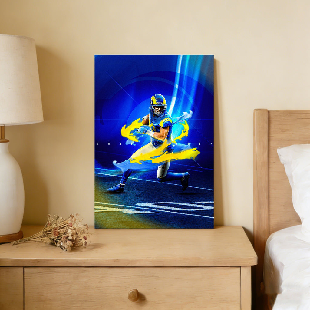 Cooper Kupp Sports Decoration Poster 3 Canvas Wall Art Poster Decor Gift