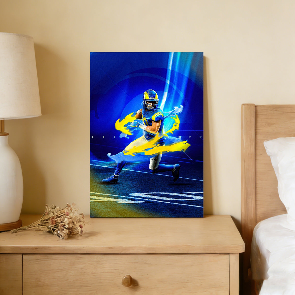 Cooper Kupp Sports Decoration Poster 3 Canvas Wall Art Poster Decor Gift