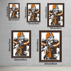 Baker Mayfield Celebrity Sports Art Poster School Dining Room Decoration 7 Canvas Wall Art Poster Decor Gift