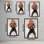 Baker Mayfield Sports Celebrity Art Deco Poster 6 Canvas Wall Art Poster Decor Gift