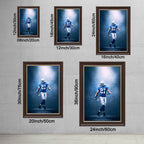 Bob Sanders Art Sports Decorative Poster School Dormitory 7 Canvas Wall Art Poster Decor Gift