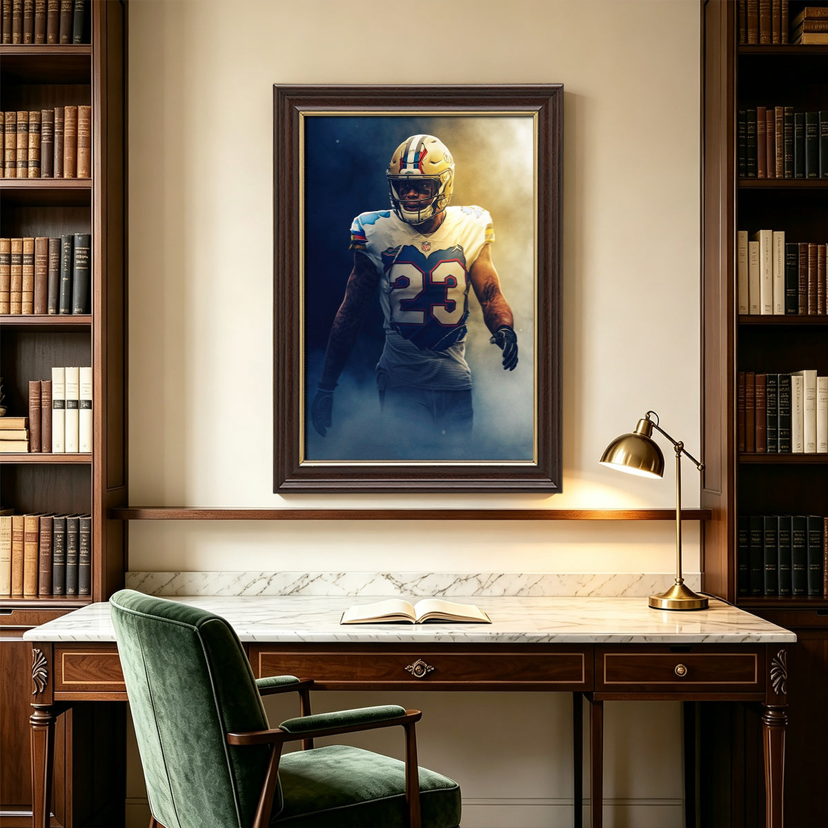 Chauncey Gardner Johnson Art Sports Decorative Poster School Dormitory 1 Canvas Wall Art Poster Decor Gift