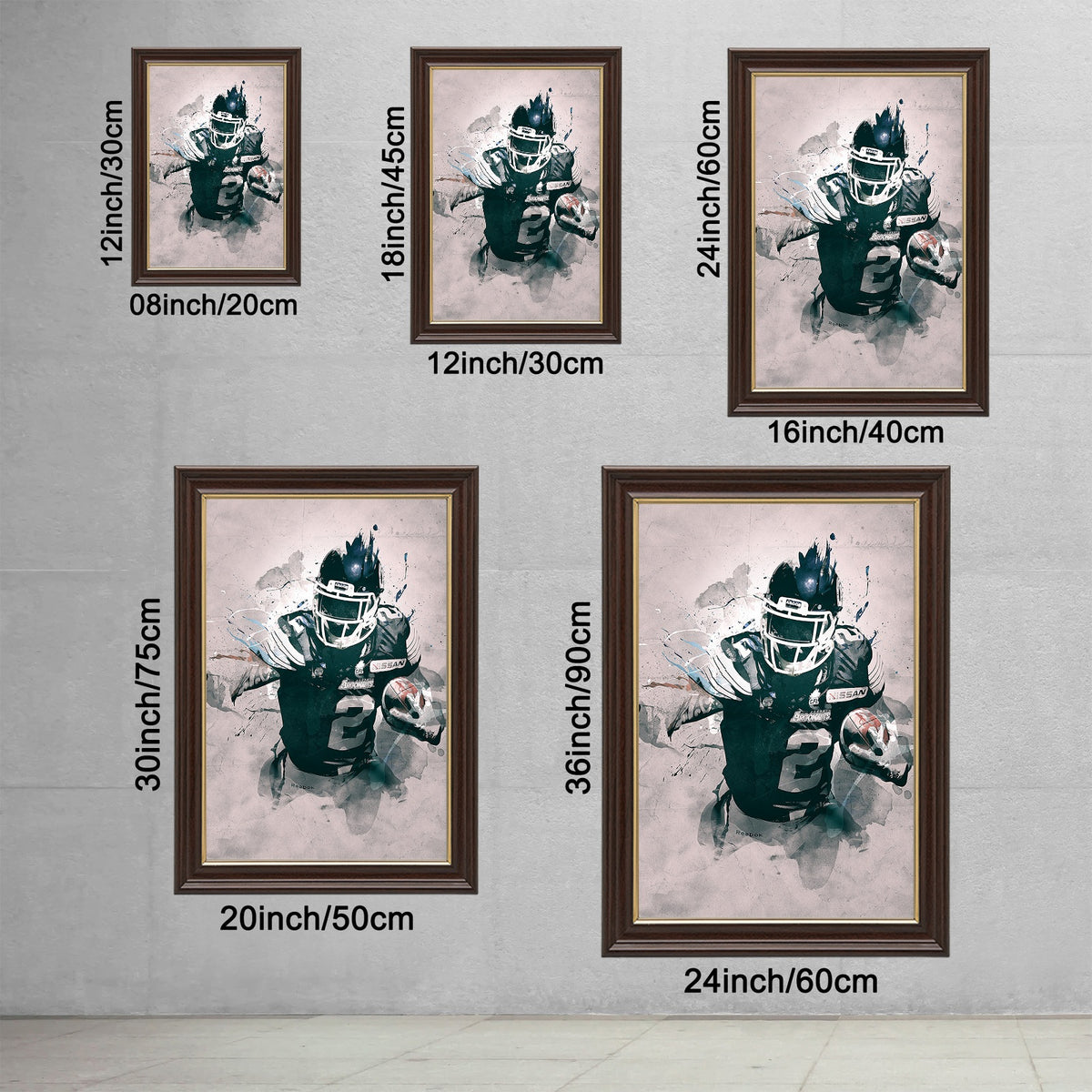 Chad Owens Art Sports Decorative Poster School Dormitory 0 Canvas Wall Art Poster Decor Gift