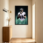 Carson Wentz Celebrity Sports Art Poster School Dining Room Decoration 0 Canvas Wall Art Poster Decor Gift